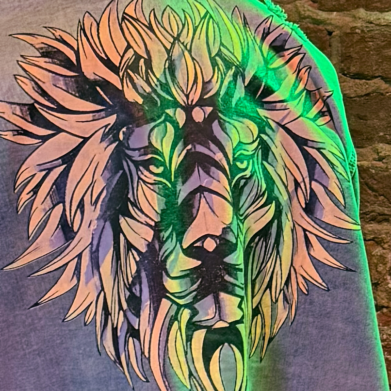 a graphic print